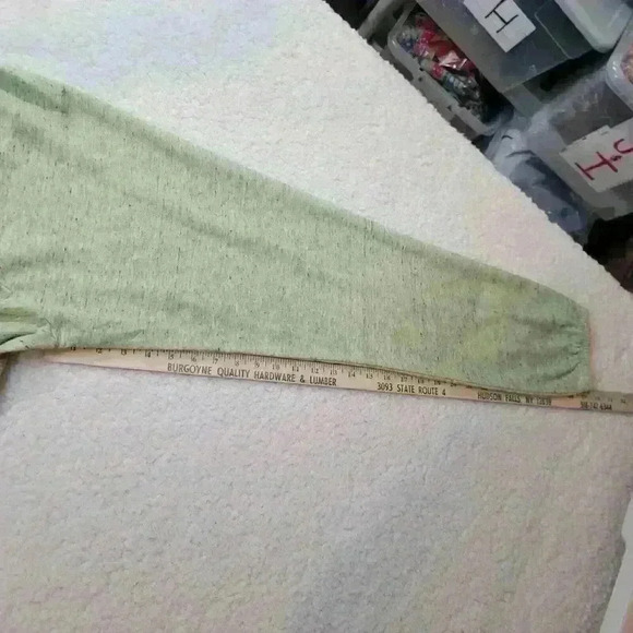 Monrow Sweatpants Womens Small Cotton Pockets Stretch Speckled USA Athleisure - Picture 10 of 16